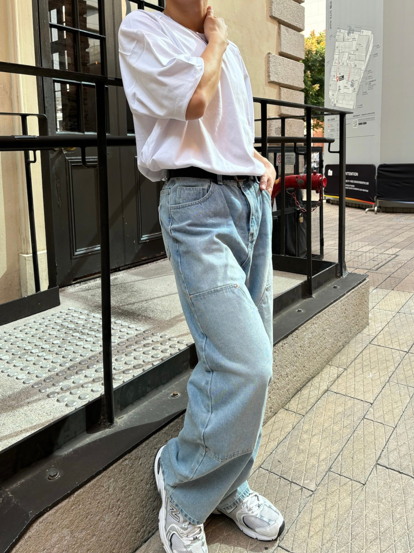 韓系街頭牛仔褲 韓國男裝