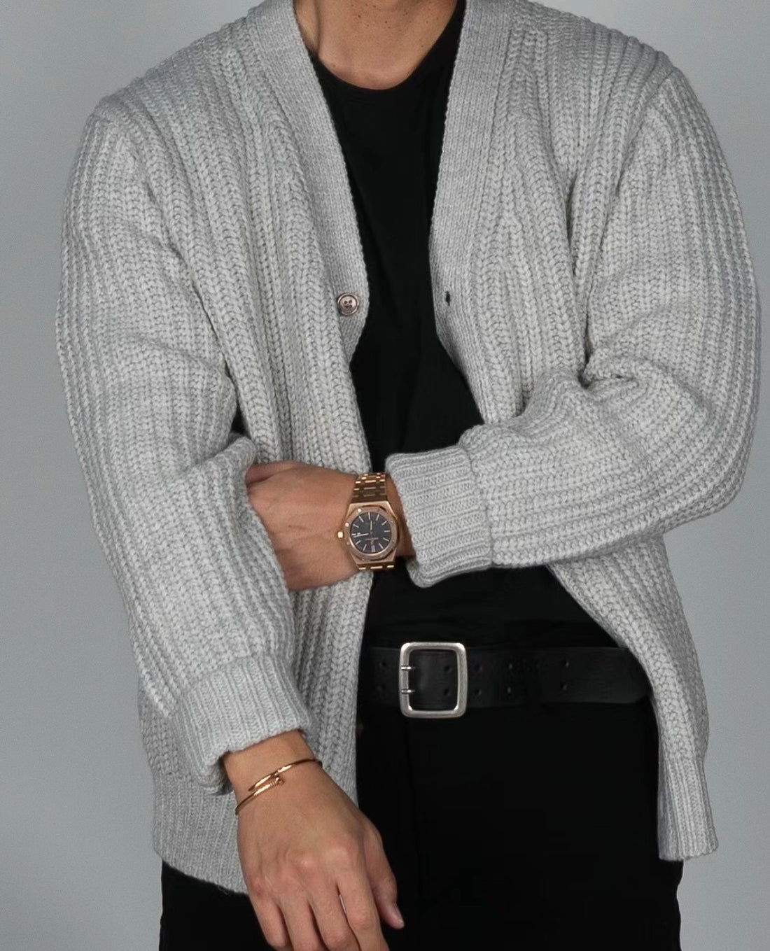 羊毛質感韓系冷外套