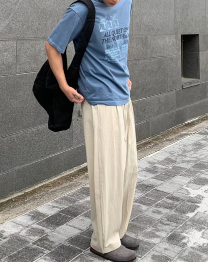 男女裝系列 落地闊身長褲