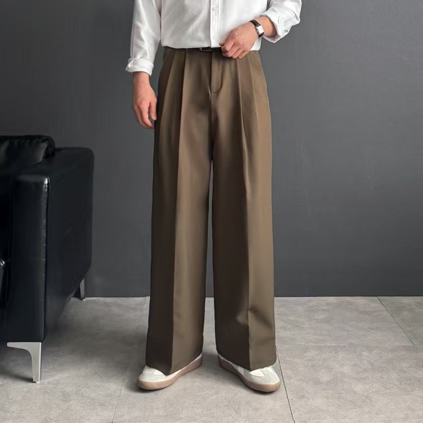 落地西裝長褲