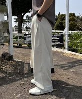 垂墜感落地長褲