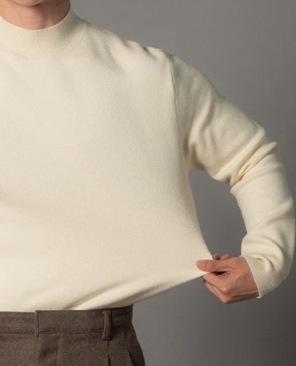 柔軟親膚半領上衣