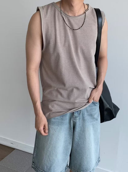 棉質襯搭背心