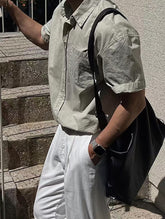 基本款短袖襯衫