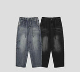 [可調校長度!]漸變牛仔褲