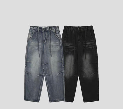 [可調校長度!]漸變牛仔褲