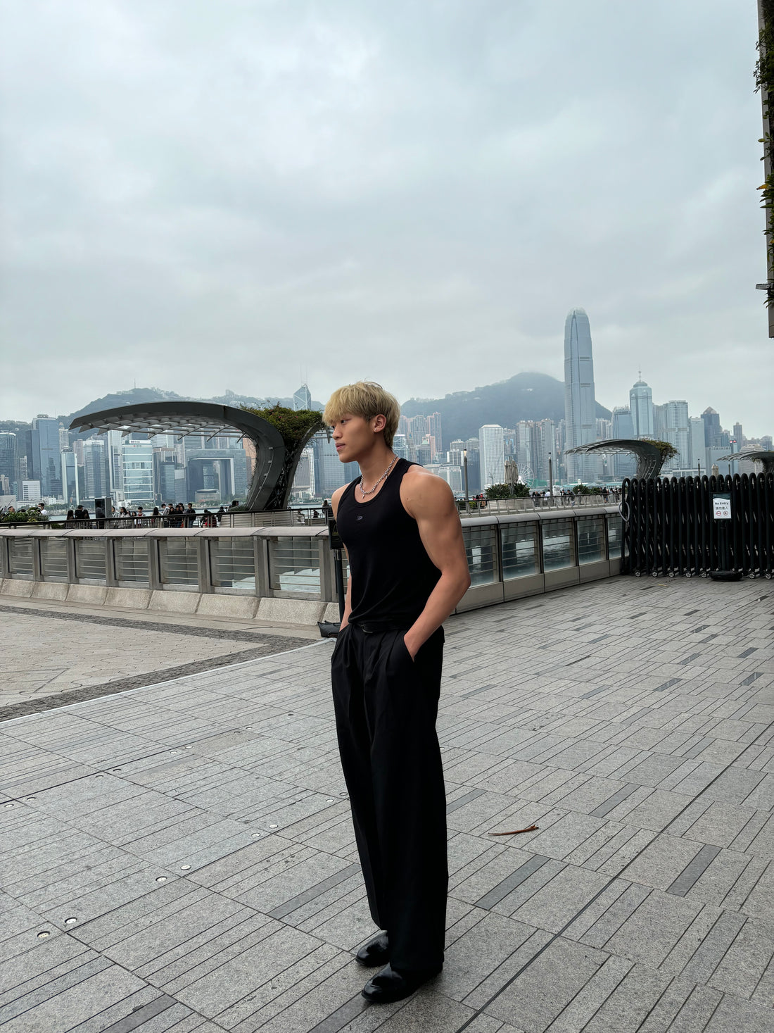 落地西裝長褲 韓國男裝