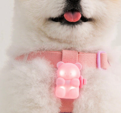 [毛孩!] LED夜燈Jelly Bear熊仔狗帶