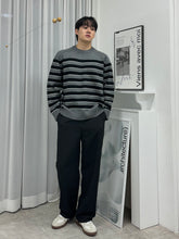 [自家品牌]間條針織上衣 香港男裝 