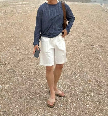 彈性基本款短褲