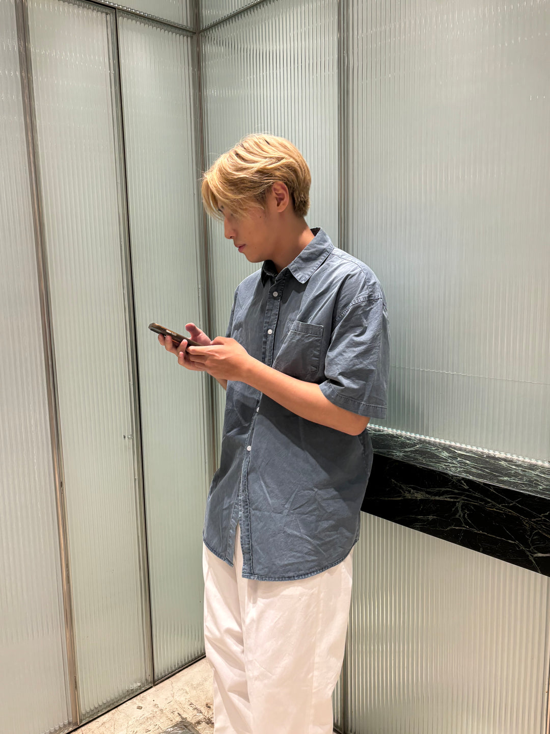 基本款短袖襯衫