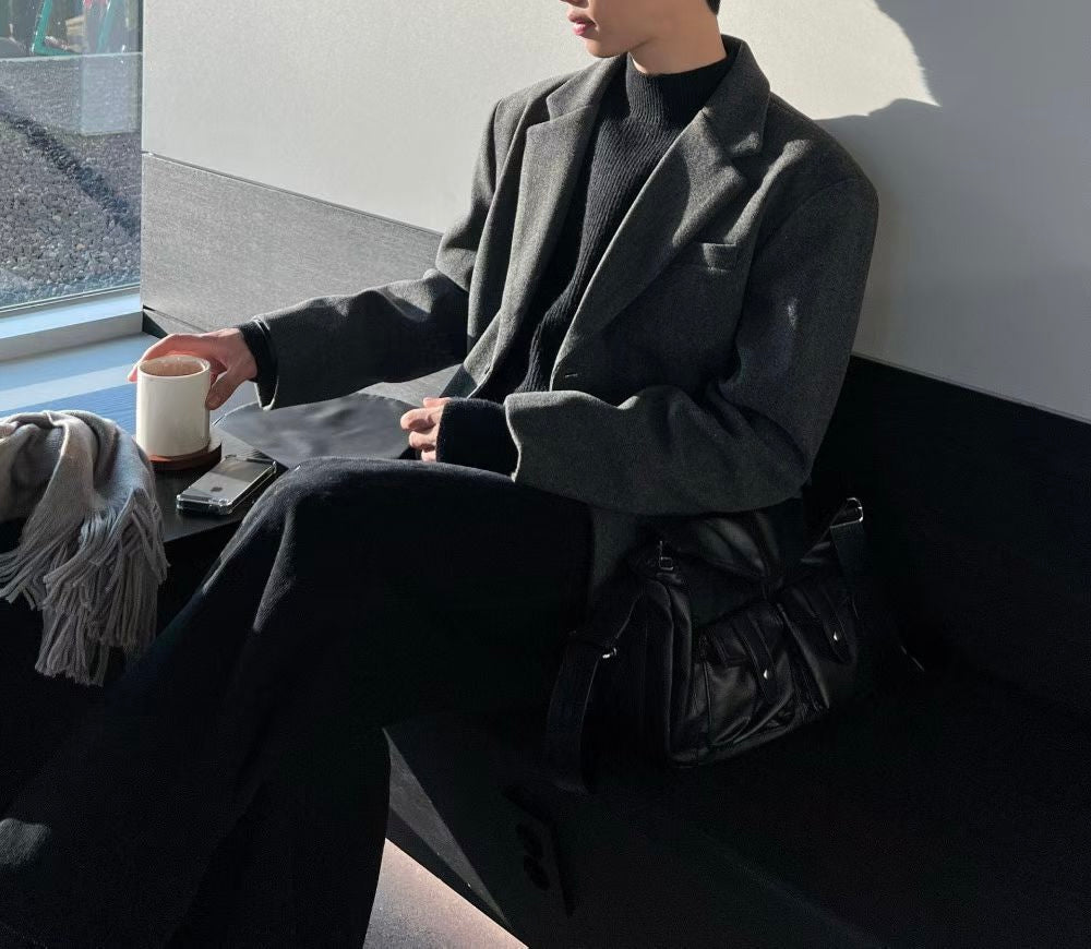羊毛西裝外套