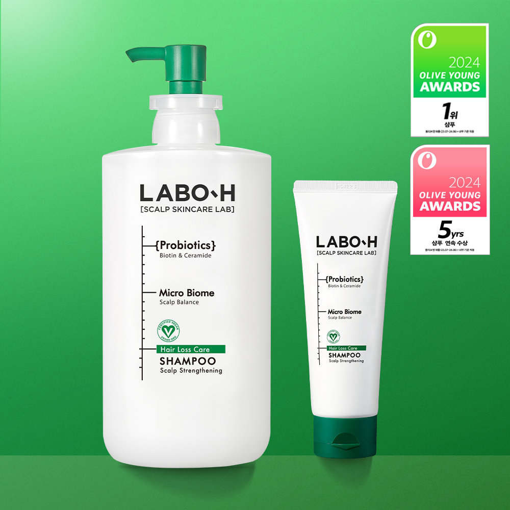 [防脫髮排名TOP!] Labo H防脫髮蓬鬆洗頭水750ml