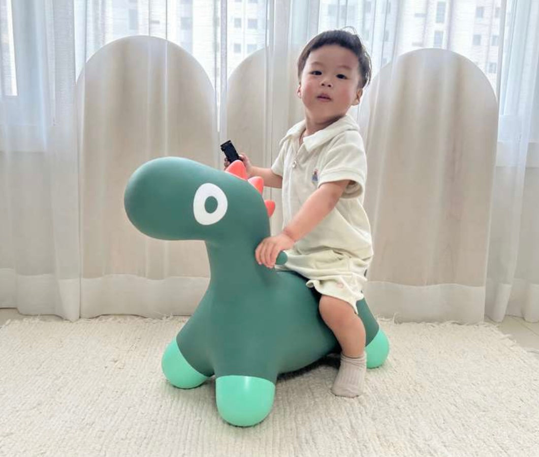 [幼兒玩具]恐龍搖搖玩具 new beige