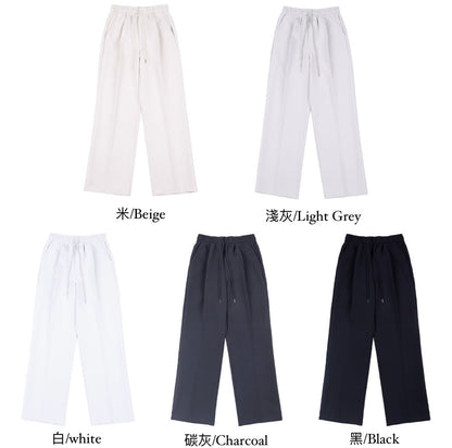 現貨 彈性落地長褲