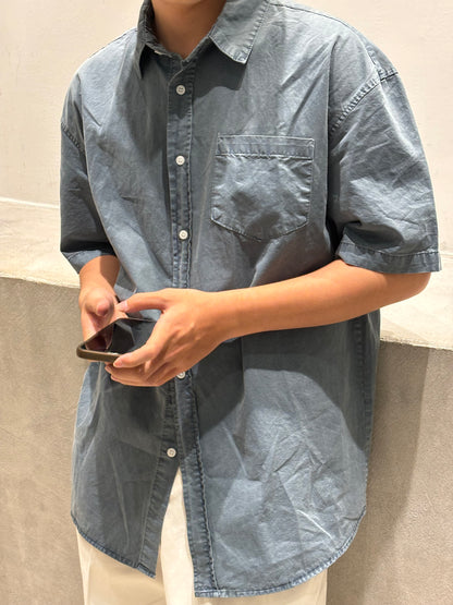 基本款短袖襯衫