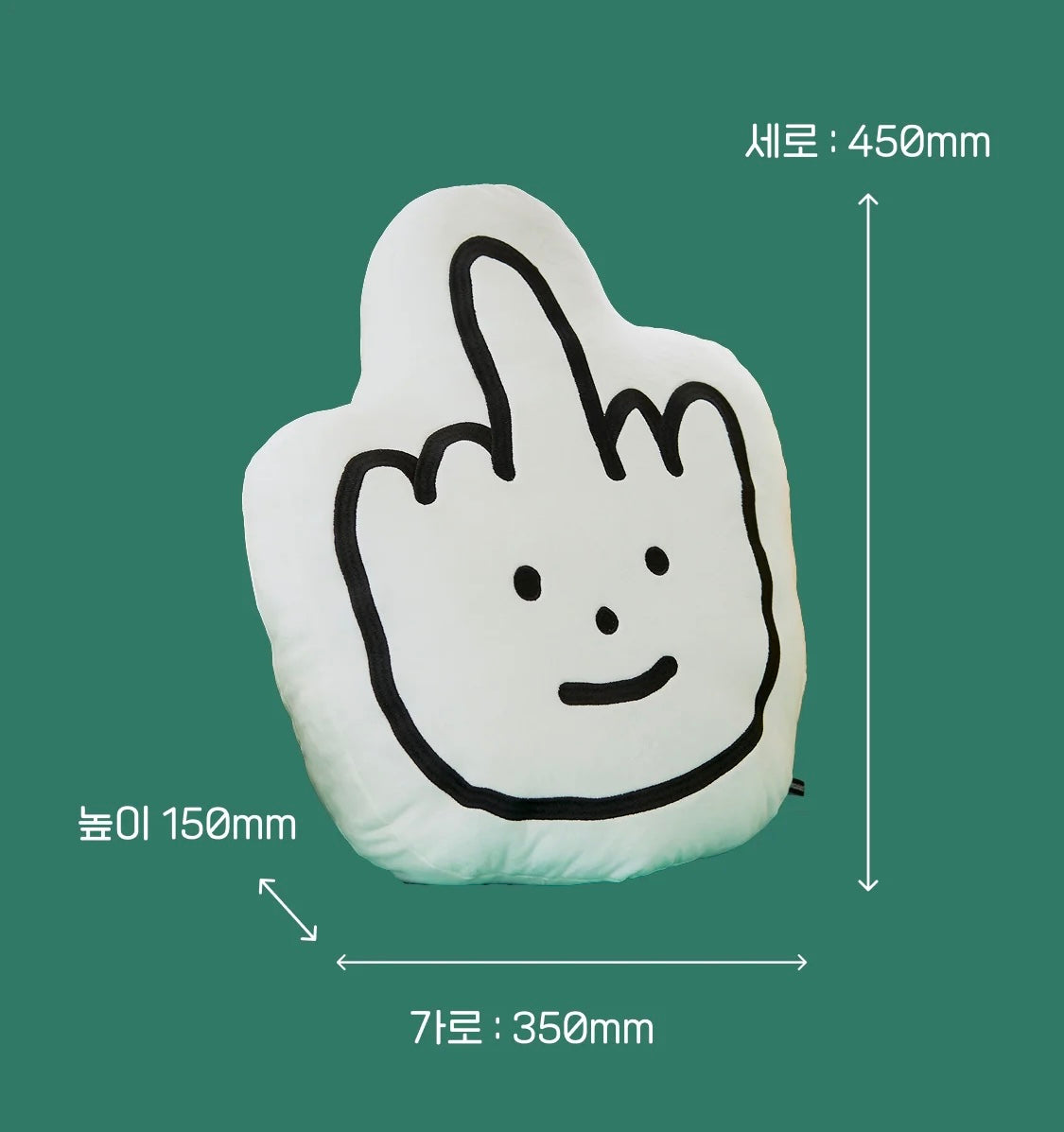 [減壓]LineFriends可愛不失禮貌舉中指抱枕