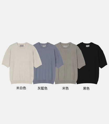 韓系質感短袖上衣