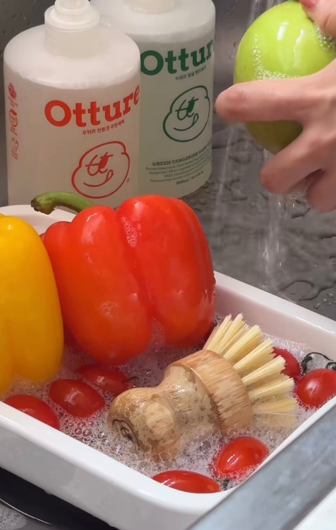 [安心洗蔬果]韓國天然蔬果清潔劑500ml