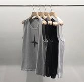 寬鬆四邊星背心 香港男裝