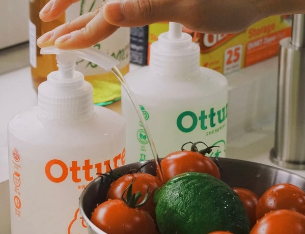 [安心洗蔬果]韓國天然蔬果清潔劑500ml