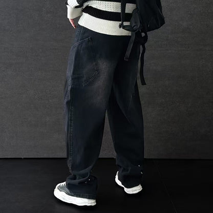 [可調校長度!]街頭牛仔長褲
