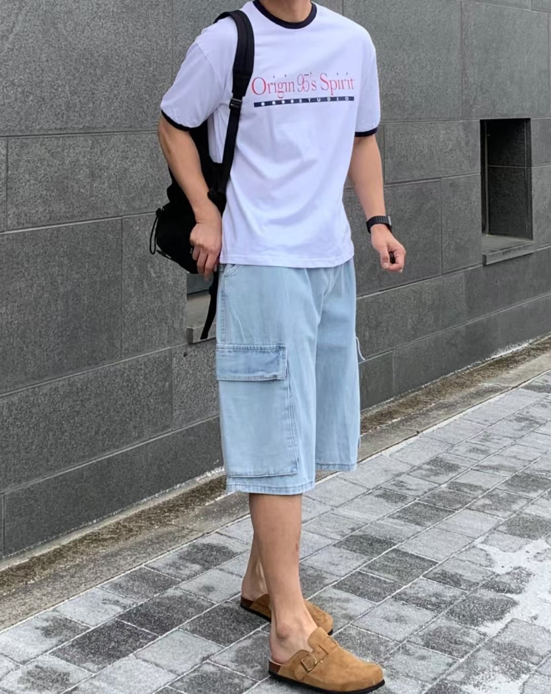 男女裝系列 復古短袖上衣 男裝衫