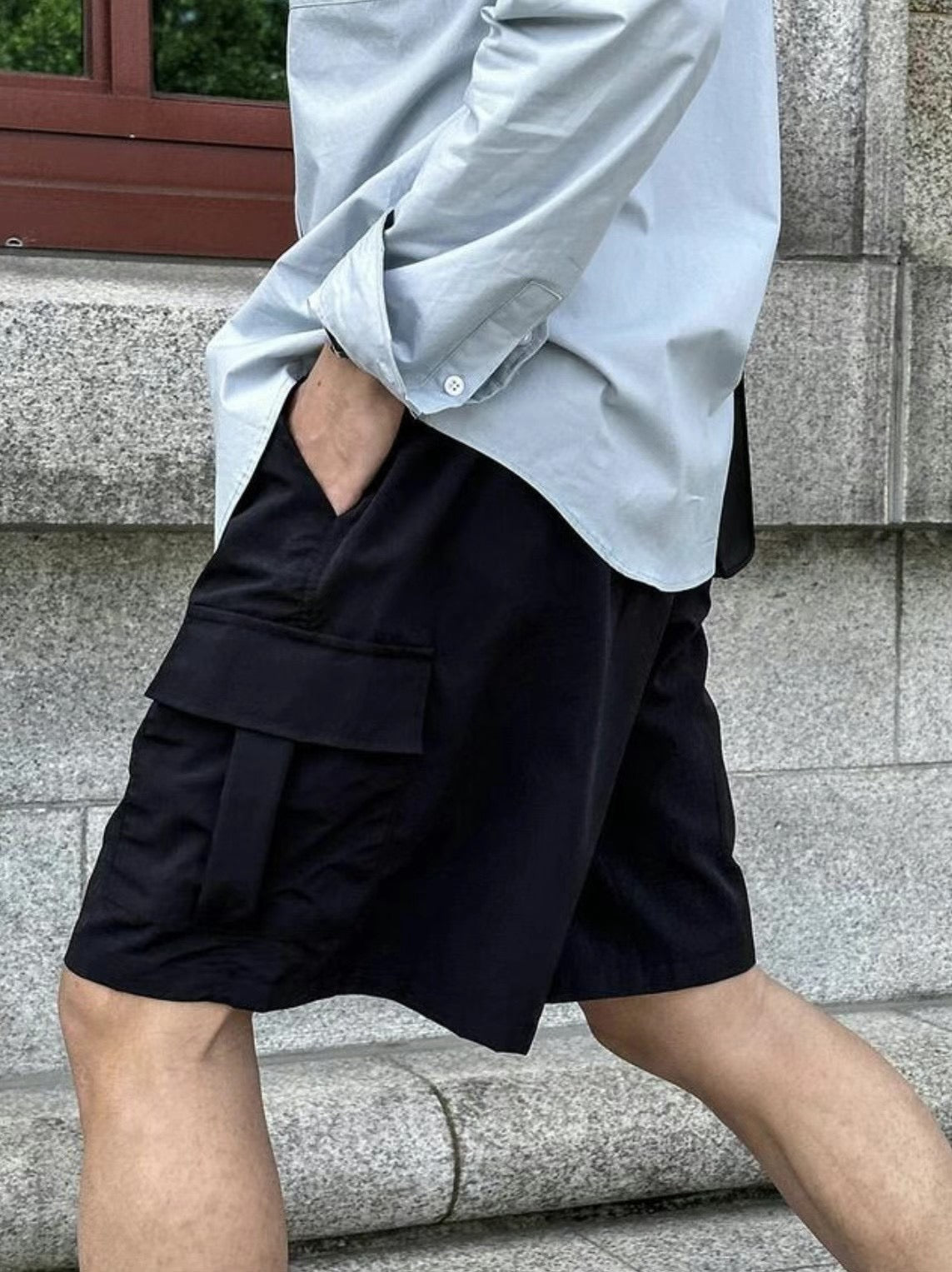 透氣軍裝短褲