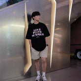 超透氣百搭米色短褲Daily Nylon Beige Shorts- 韓國男裝