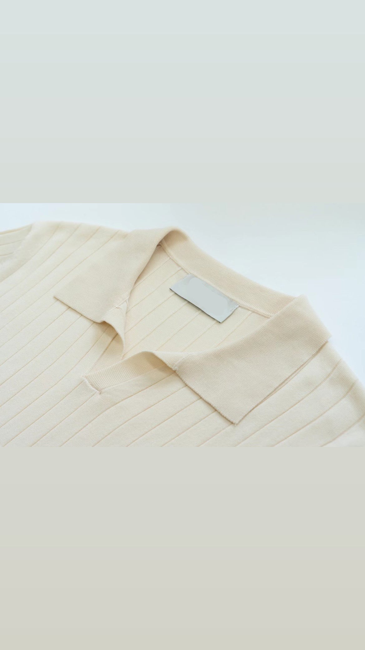 基本款韓系間紋上衣Daily Short Sleeves Top－ 韓國男裝