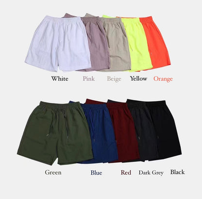 超透氣百搭黑色短褲Daily Nylon Black Shorts-韓國男裝