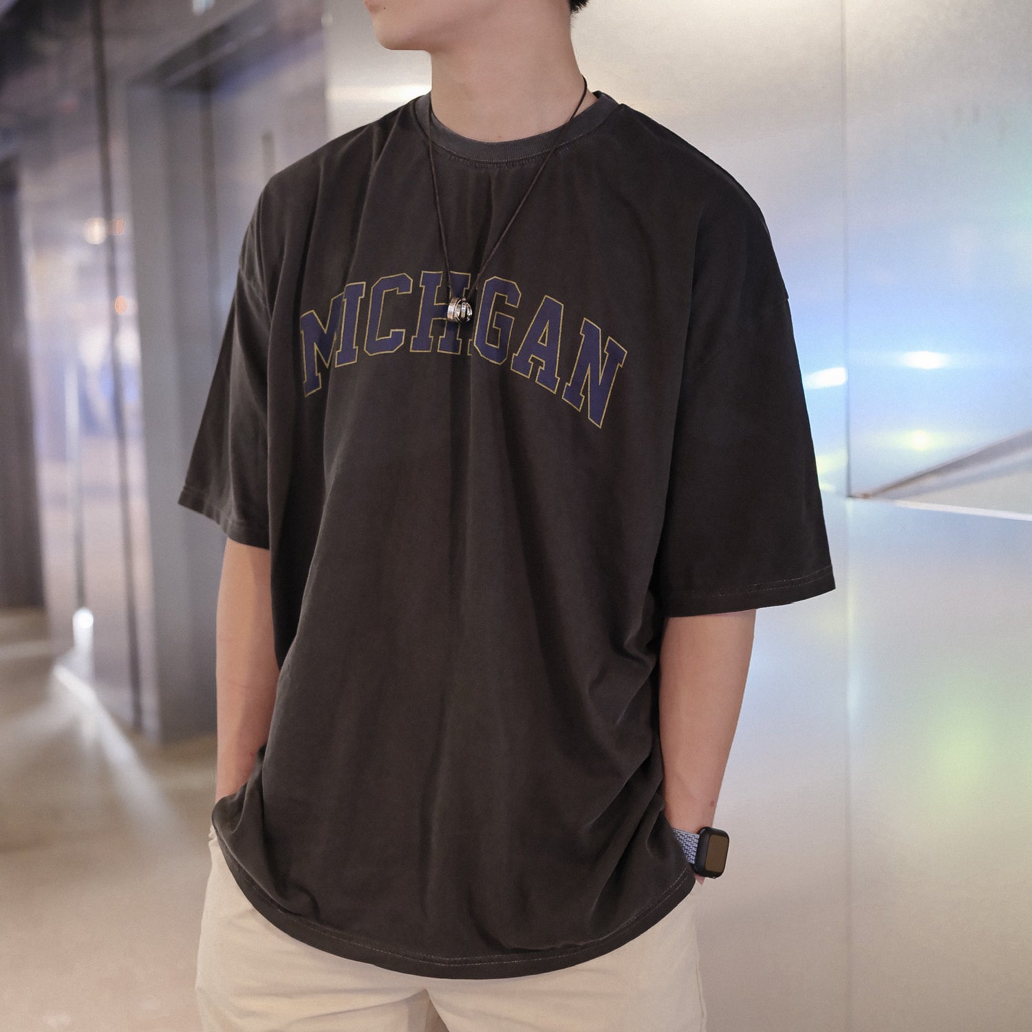 Michigan短袖上衣Michigan Tee - 韓國男裝