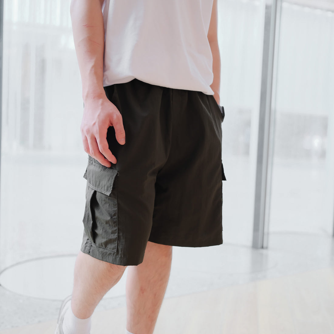 透氣軍裝短褲