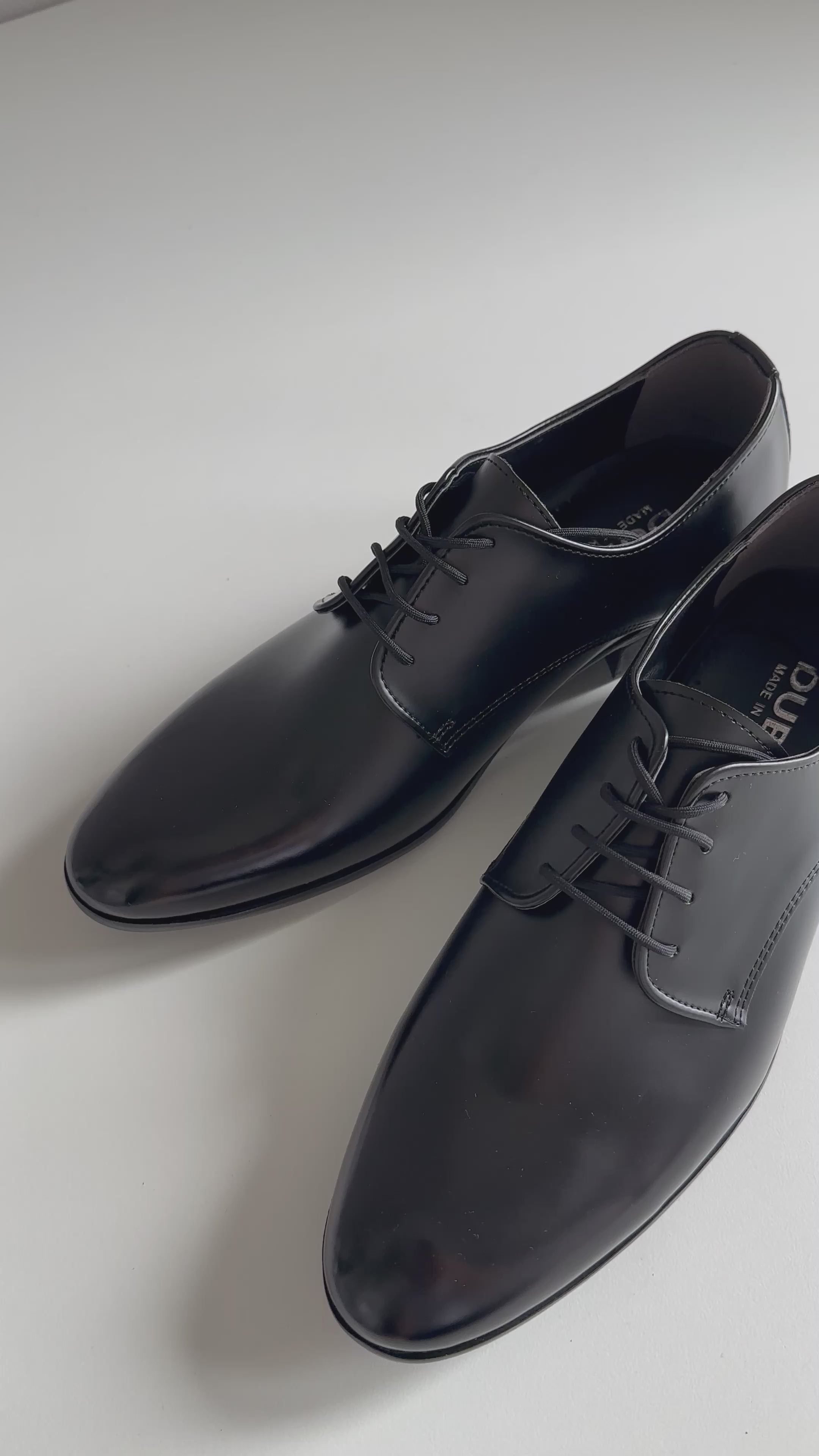 韓國製皮革德比鞋