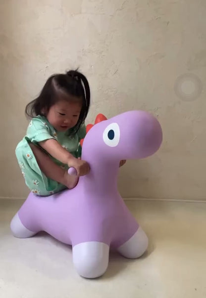 [幼兒玩具]恐龍搖搖玩具 new beige