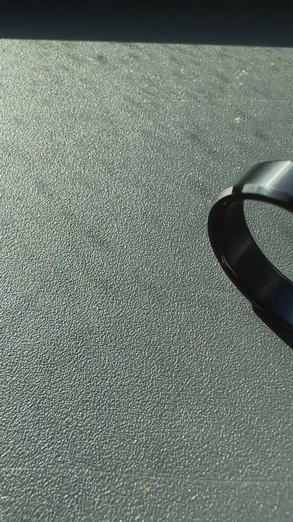 Black Titanium Ring