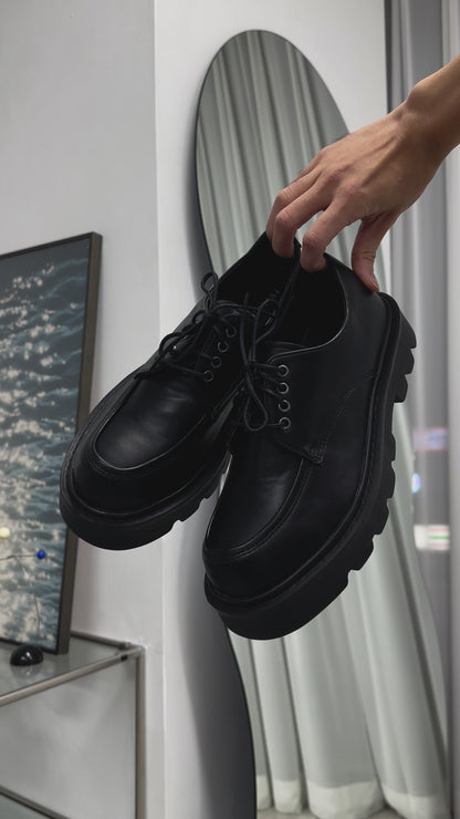 加厚底德比鞋Derby Shoes