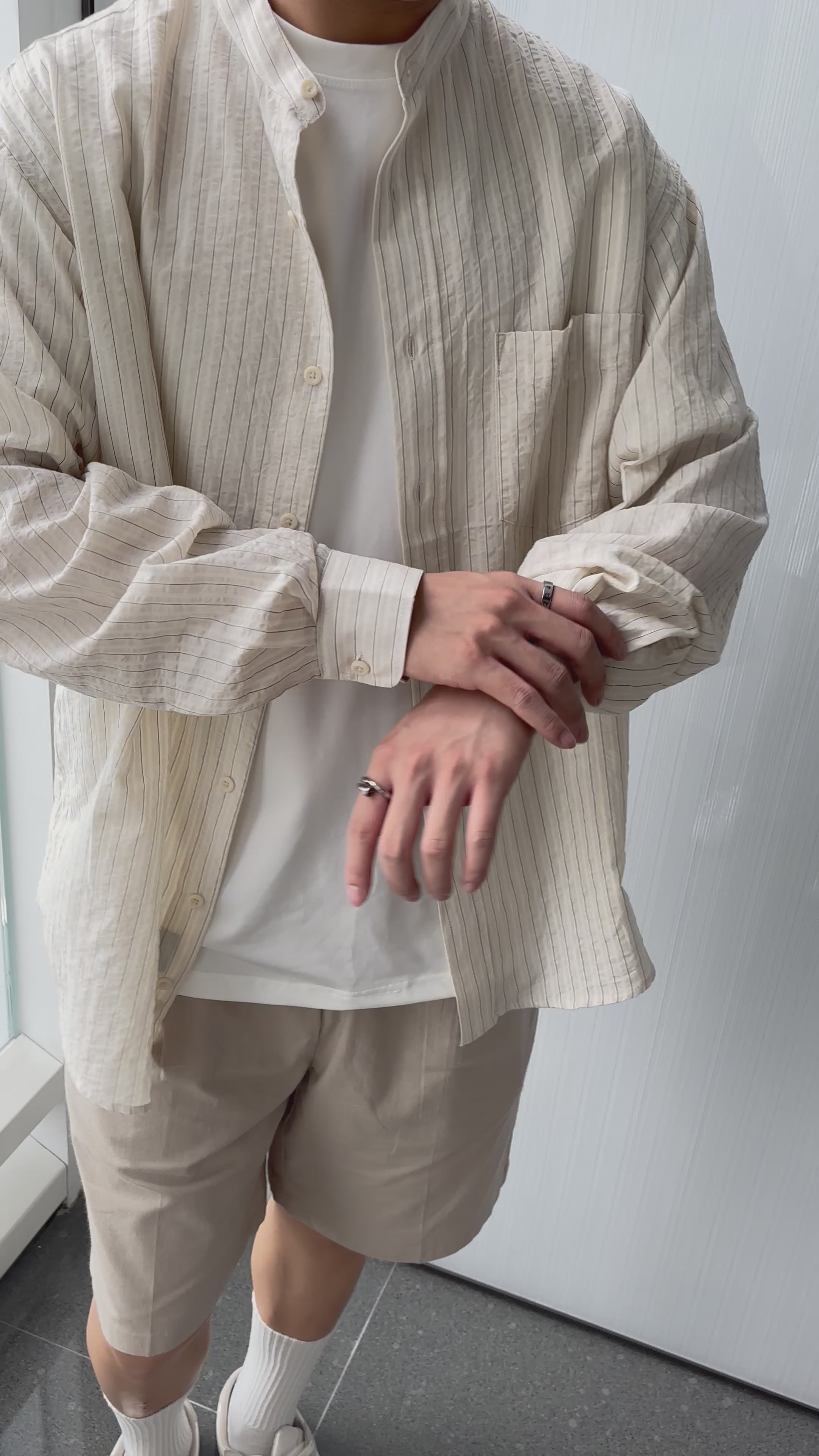 彈性基本款短褲