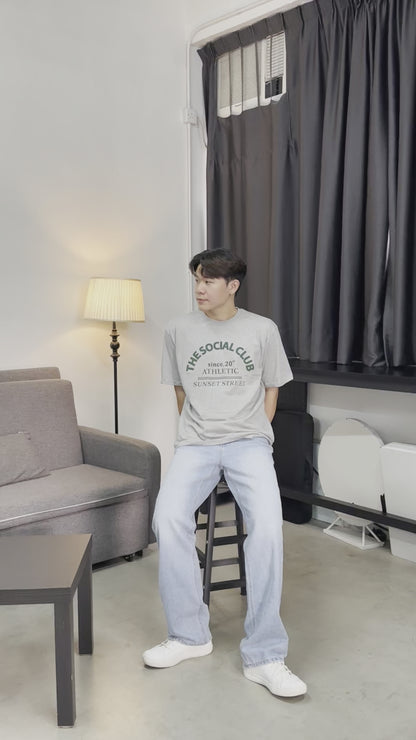 親膚韓系短袖上衣Sunset Street Tee － 韓國男裝