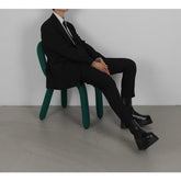 韓國男裝－Black Suit - Bottom