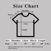 軍藍短袖上衣Navy Print Tee - 179cmhk