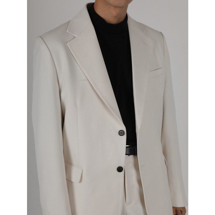 韓國男裝－Ivory Suit - Blazer
