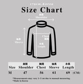 樽領針織上衣Roll Neck Top－韓國男裝