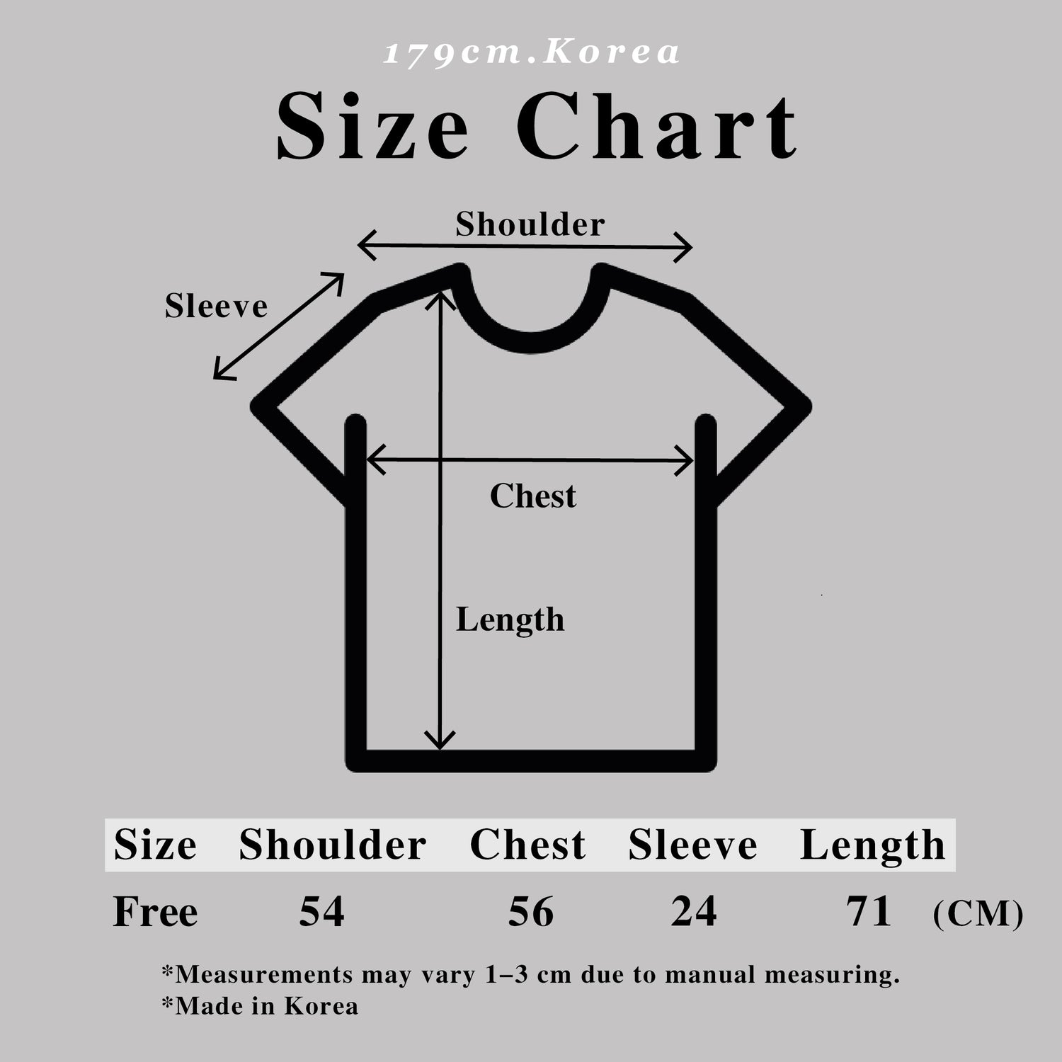 淺灰短袖上衣San Diego Tee - 179cmhk