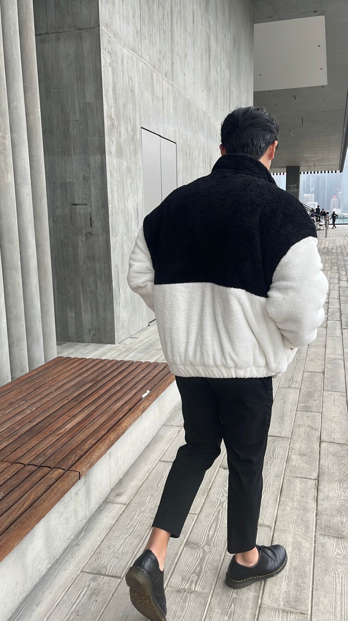 Black and White Jacket - 179cmhk
