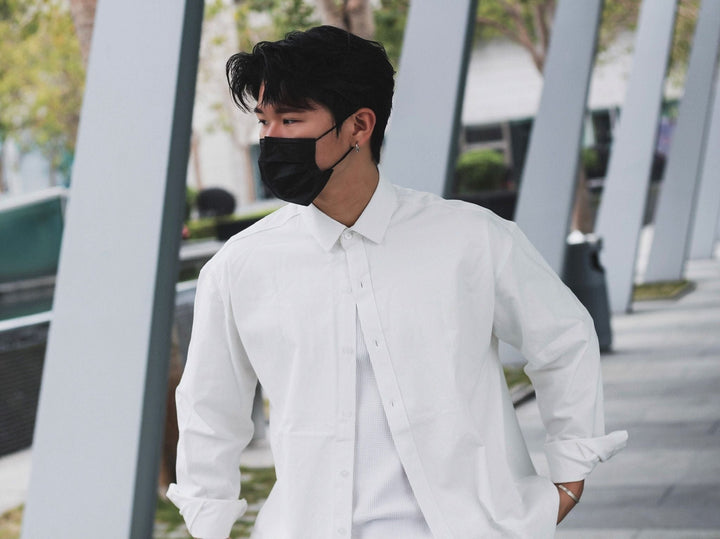 韓國男裝－Ivory Shirt