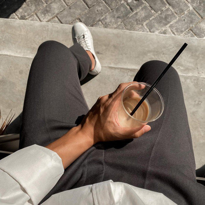 韓國男裝－ Dark Ash Grey Suit - Bottom