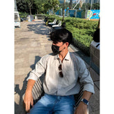 韓國男裝－ Beige Shirt