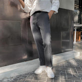 韓國男裝－ Dark Ash Grey Suit - Bottom