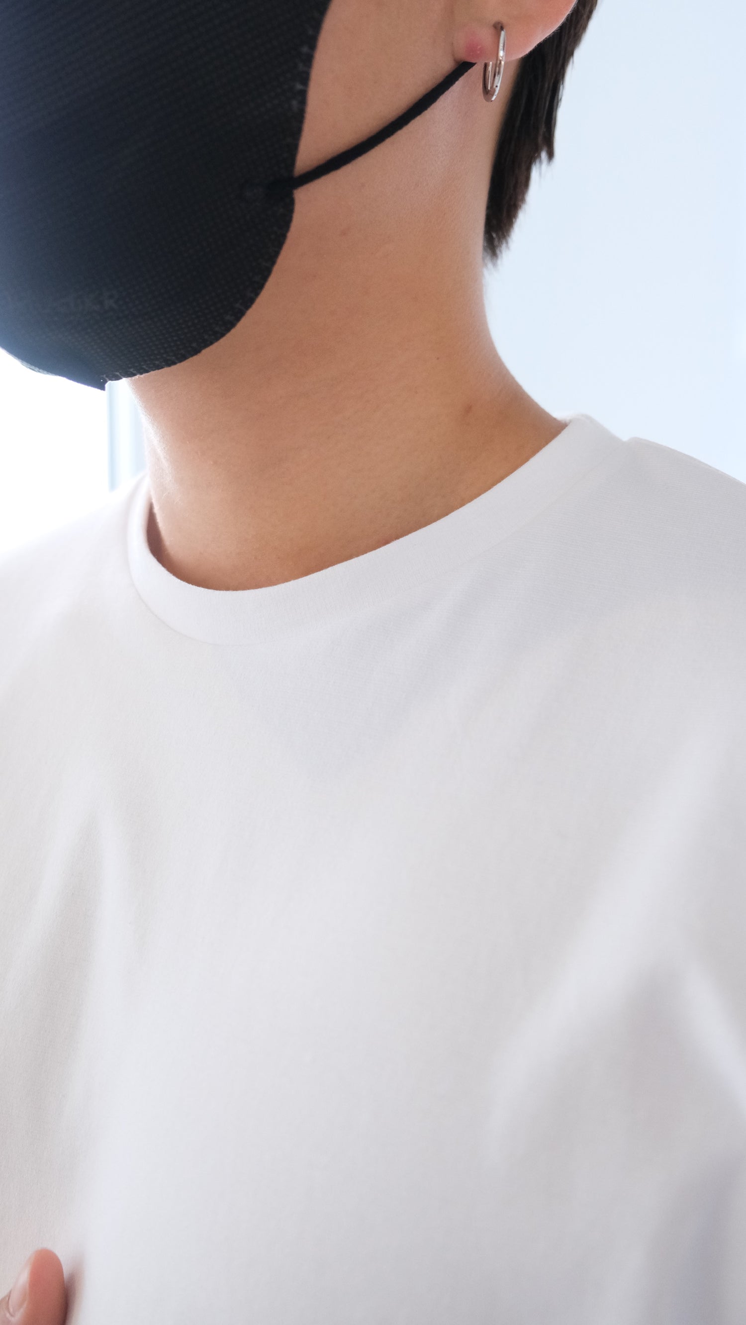 韓國男裝-純白色短袖上衣White Tee